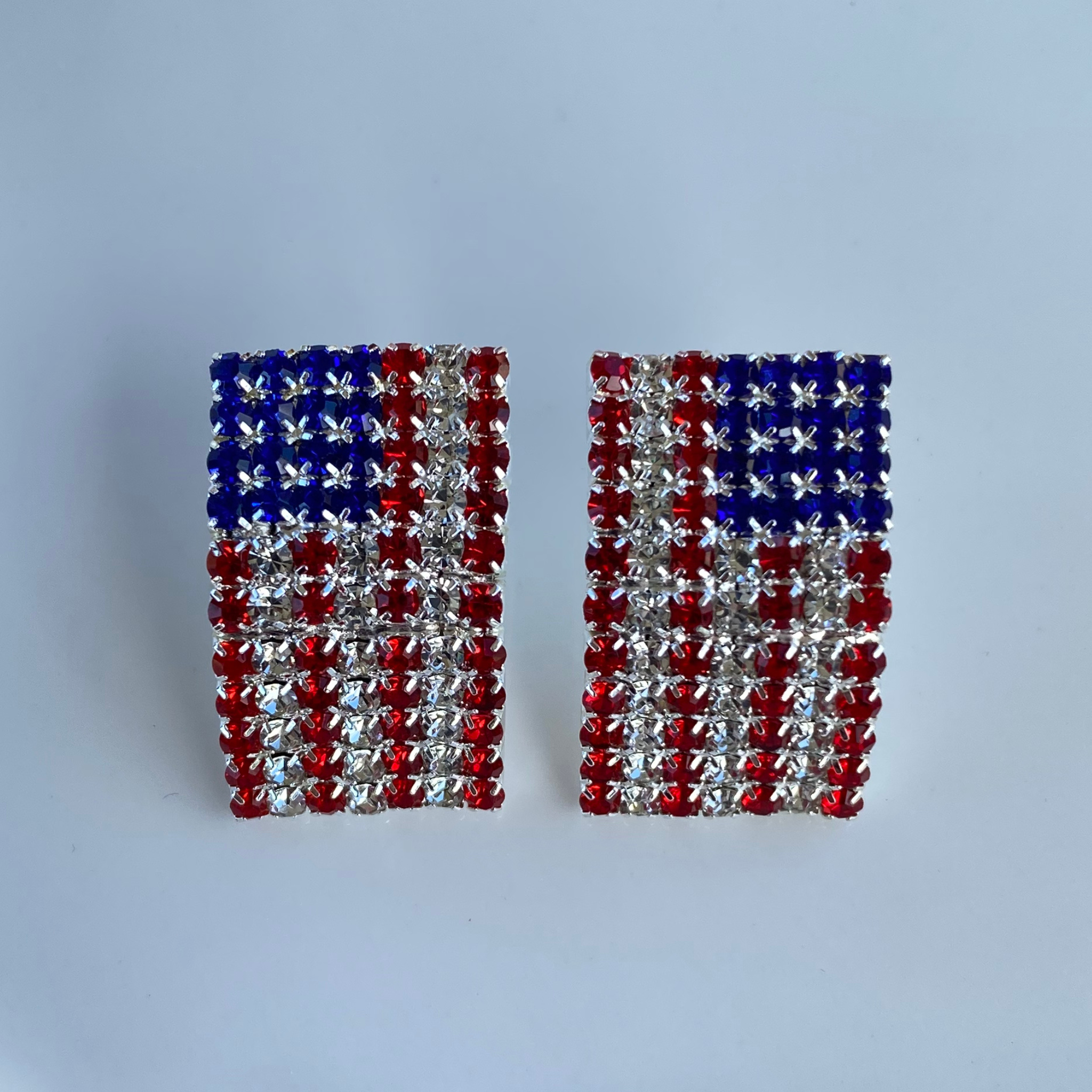 USA Flag Earrings