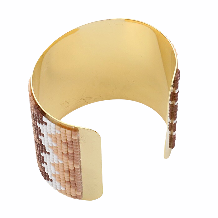 OMBRE CHEVRON PIXEL CUFF BRACELET