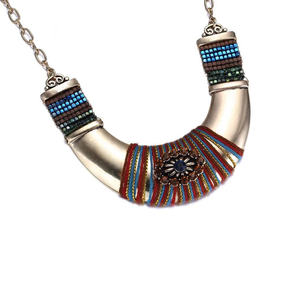 ETHNIC TRIBAL STYLE NECKLACE