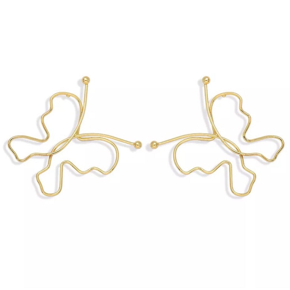 HANDMADE BUTTERFLY EARRINGS