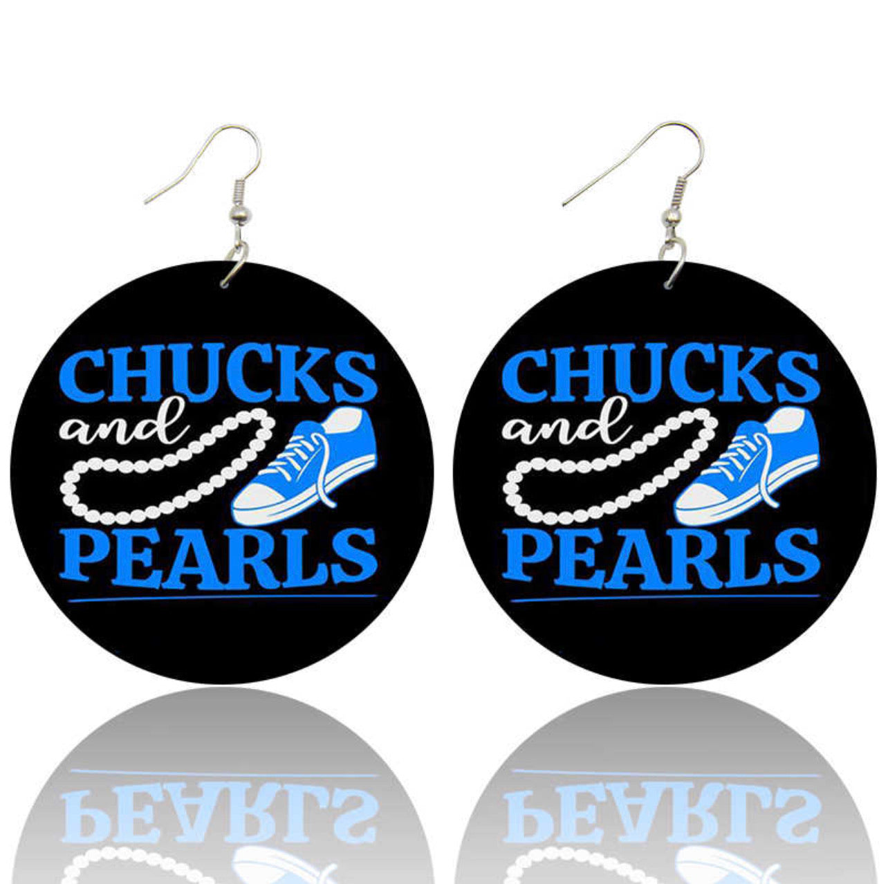 Chucks & Pearls Earrings