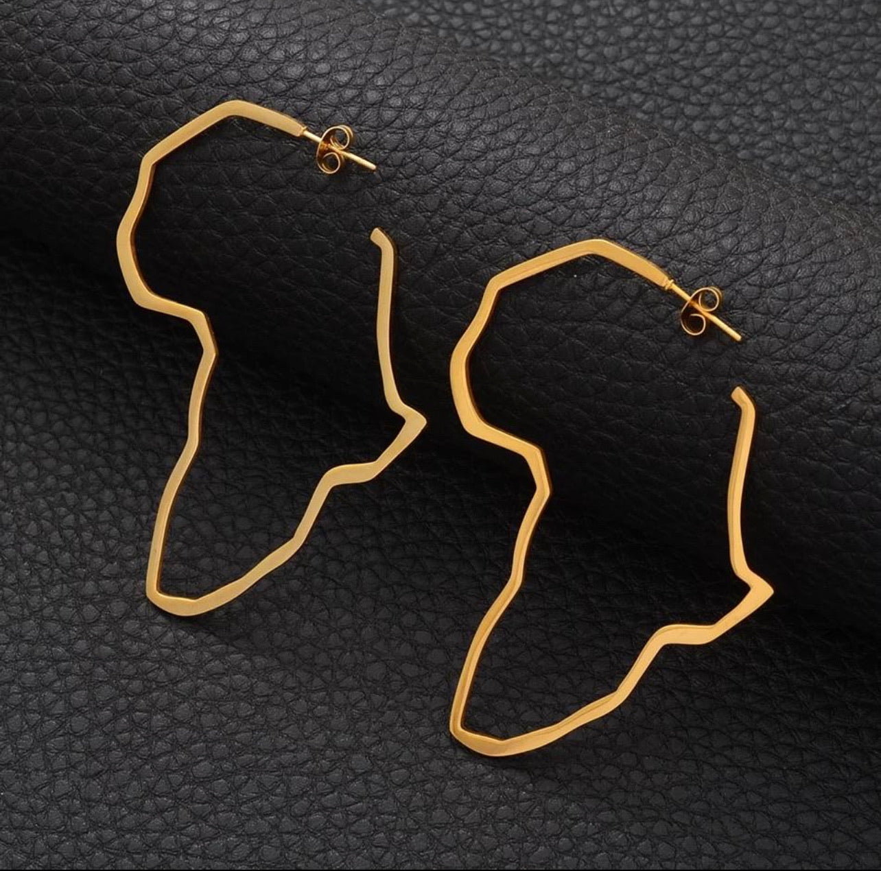 Africa Map Ethnic Earrings