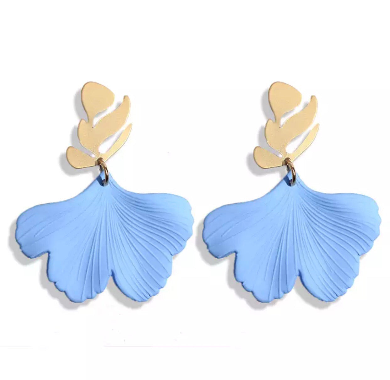 LEAF DANGLE EARRINGS