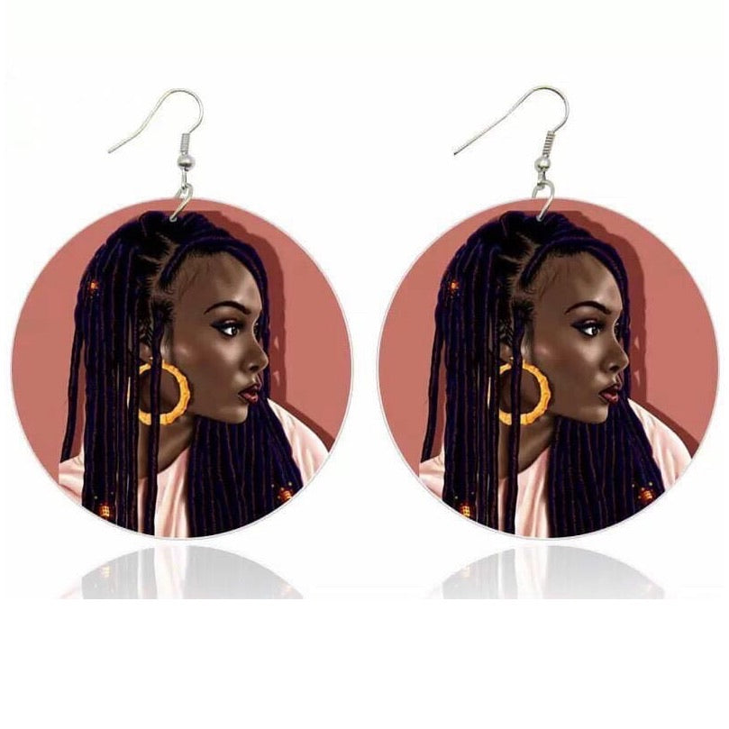 AFRO EARRINGS