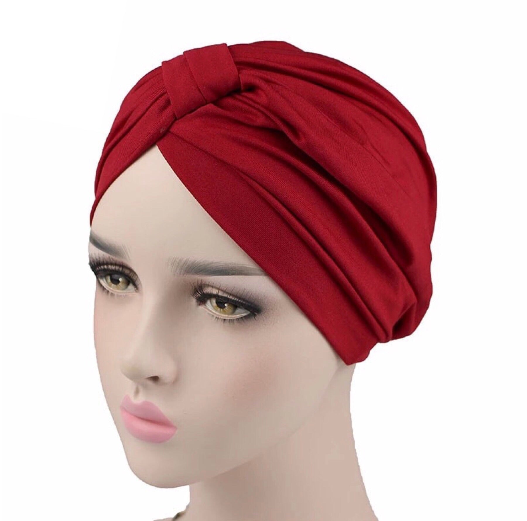 STRETCHY TURBAN DOME CAP
