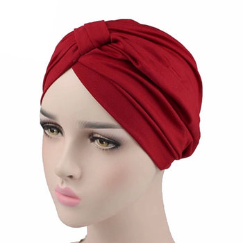 STRETCHY TURBAN DOME CAP