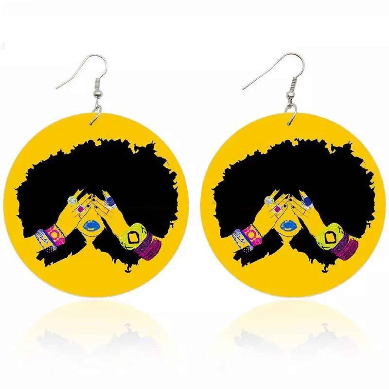 AFRO EARRINGS