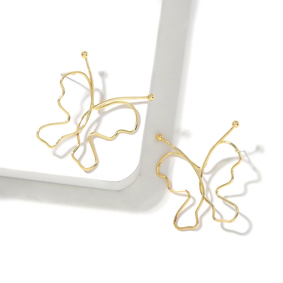 HANDMADE BUTTERFLY EARRINGS