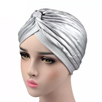 STRETCHY TURBAN DOME CAP