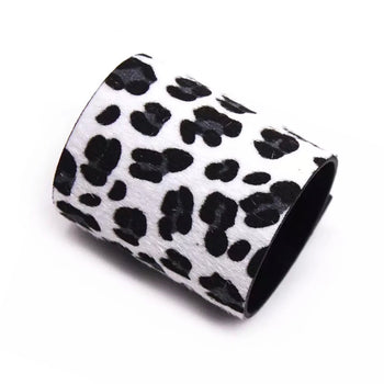 LEOPARD PRINT LEATHER BRACELET