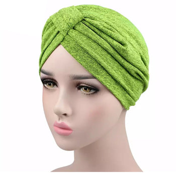 STRETCHY TURBAN DOME CAP