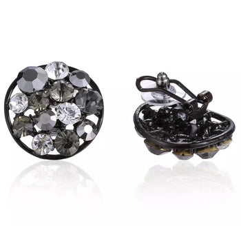 CRYSTAL CLIP EARRINGS