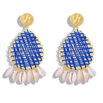 BOHEMIAN SHELL EARRINGS