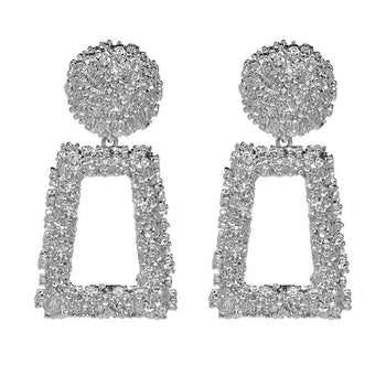 SILVER PUNK EARRINGS