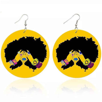 AFRO EARRINGS